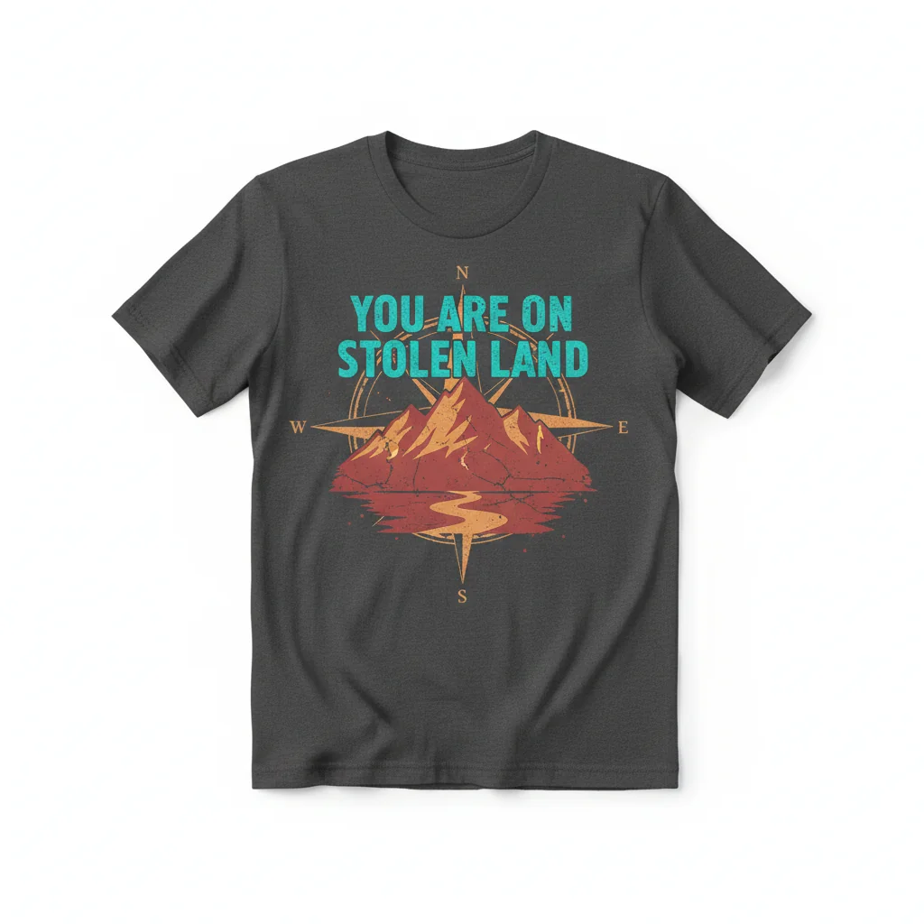 you are on stolen land - Essential T-Shirt | Premium Cotton Statement Tee