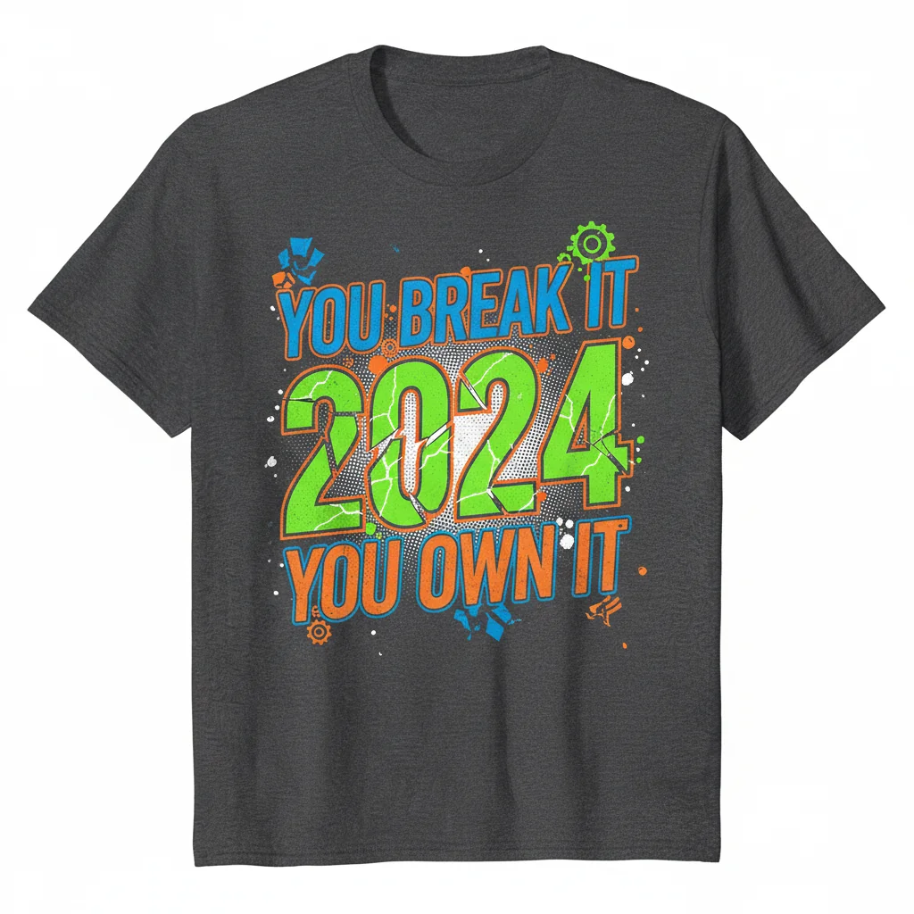 You Break It You Own It 2024 - Durable Essential T-Shirt