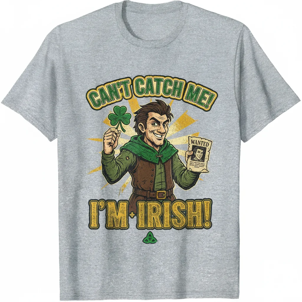 The "Can't Arrest Me I'm Irish" Heritage Tee