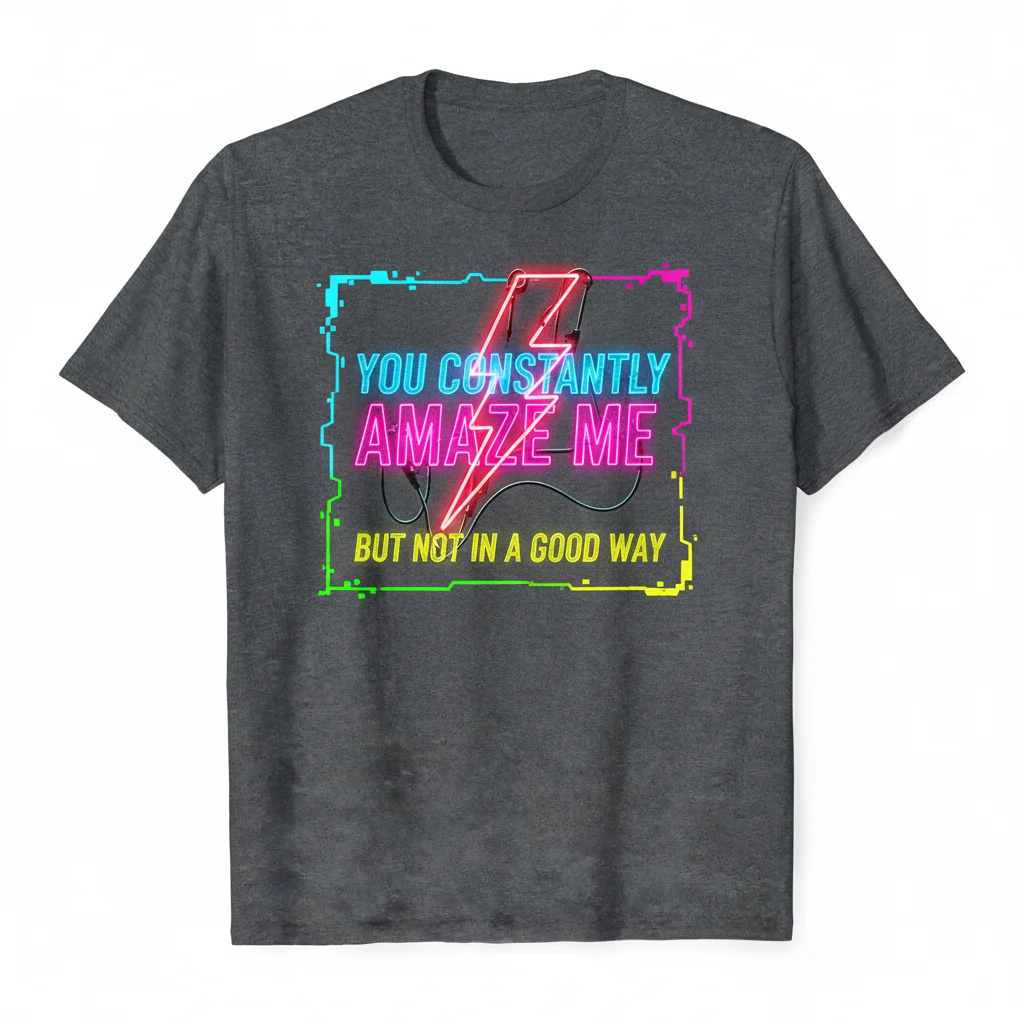 The 'Constantly Amaze Me' Tee | Original Art Apparel