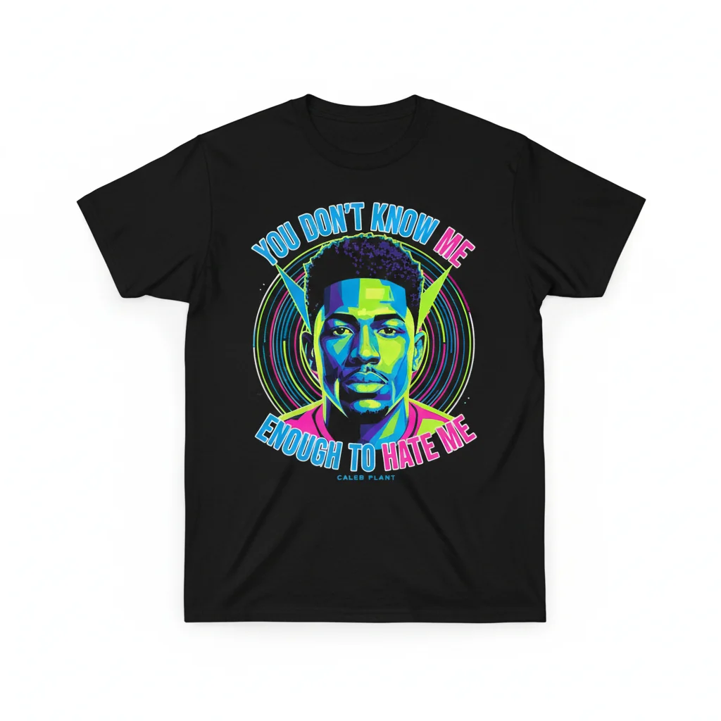 Caleb Plant "You Don't Know Me Enough To Hate Me" Premium Durability Tee