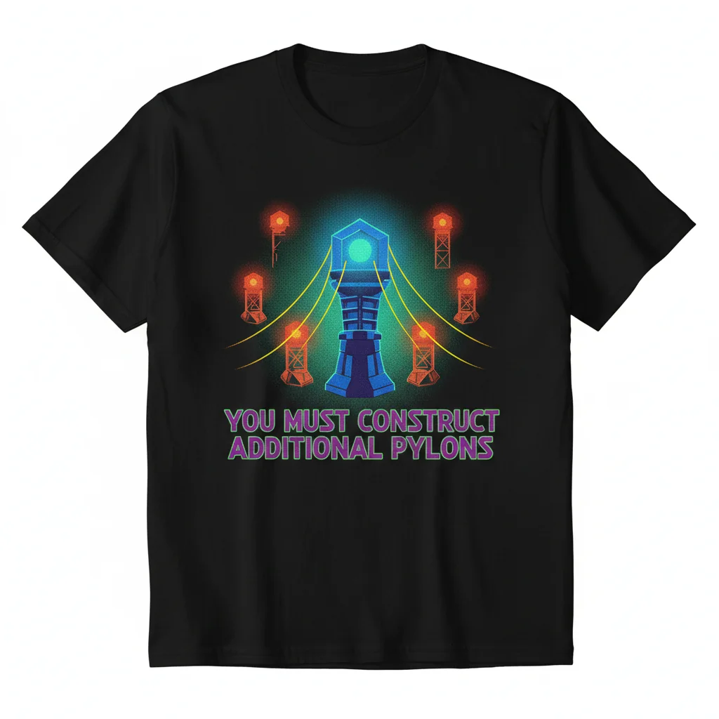 Construct Additional Pylons - Essential Gamer T-Shirt