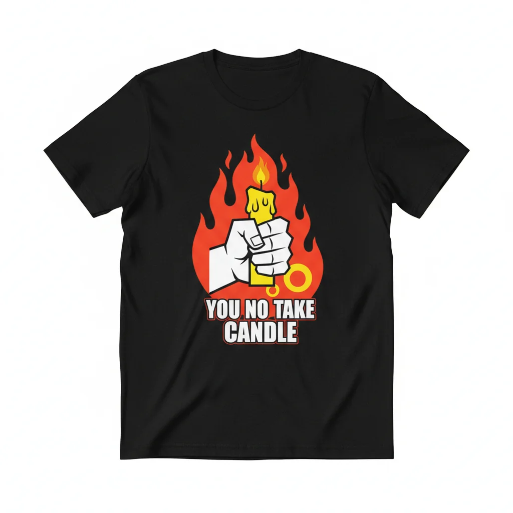 You no take candle - Premium Durable T-Shirt for Lasting Comfort & Style