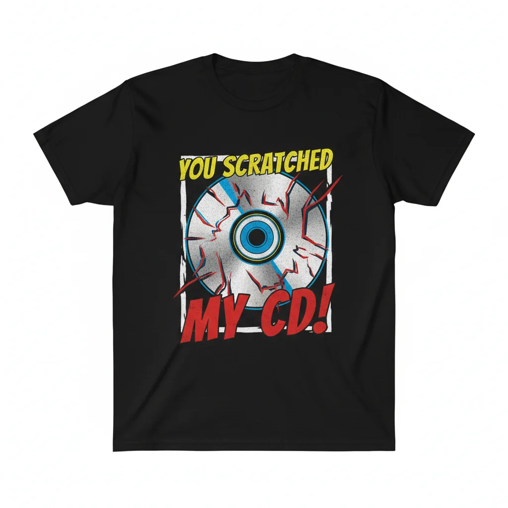 You Scratched My CD Tee: Essential Streetwear Drop