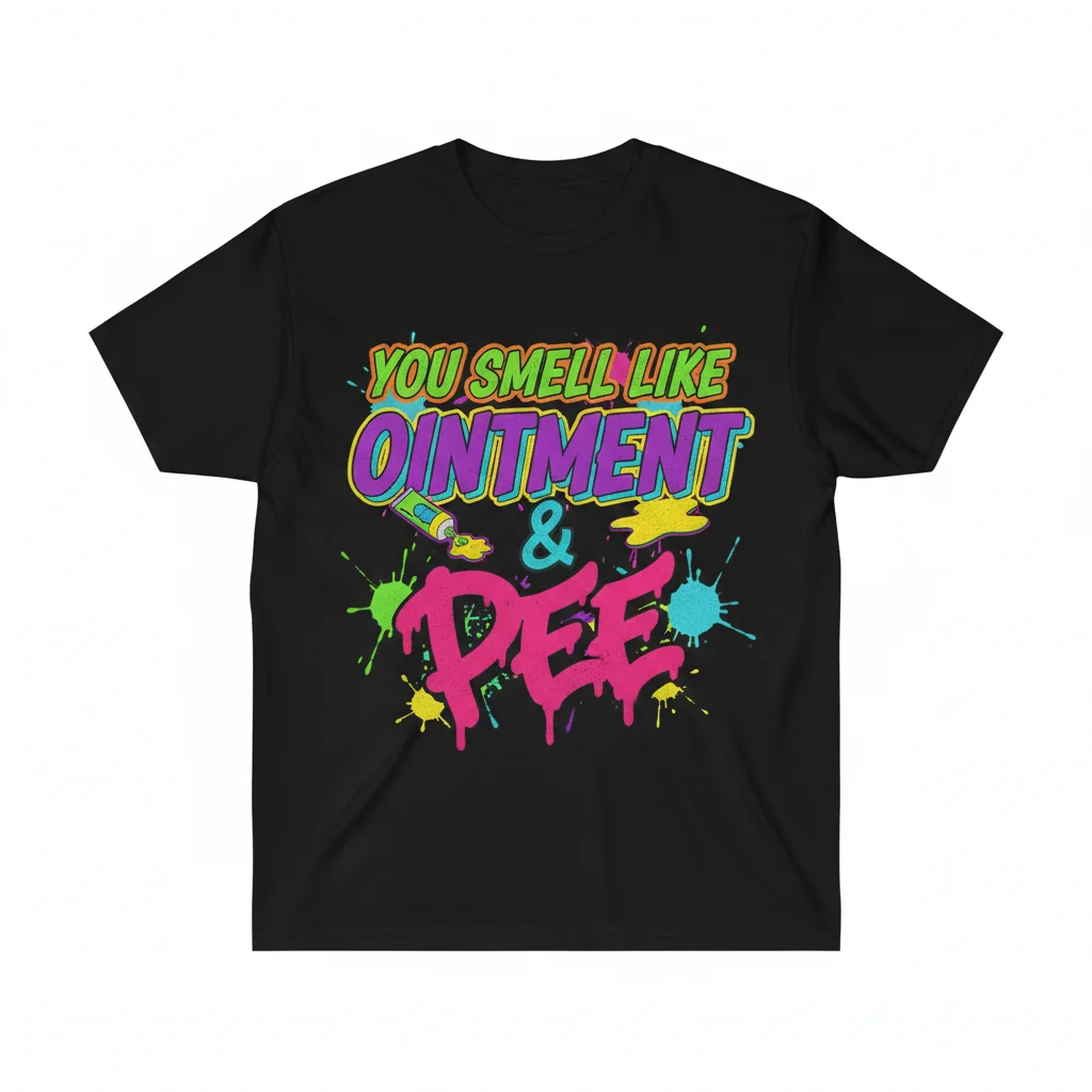 Unique Scent Statement: 'Ointment & Pee' Essential T-Shirt