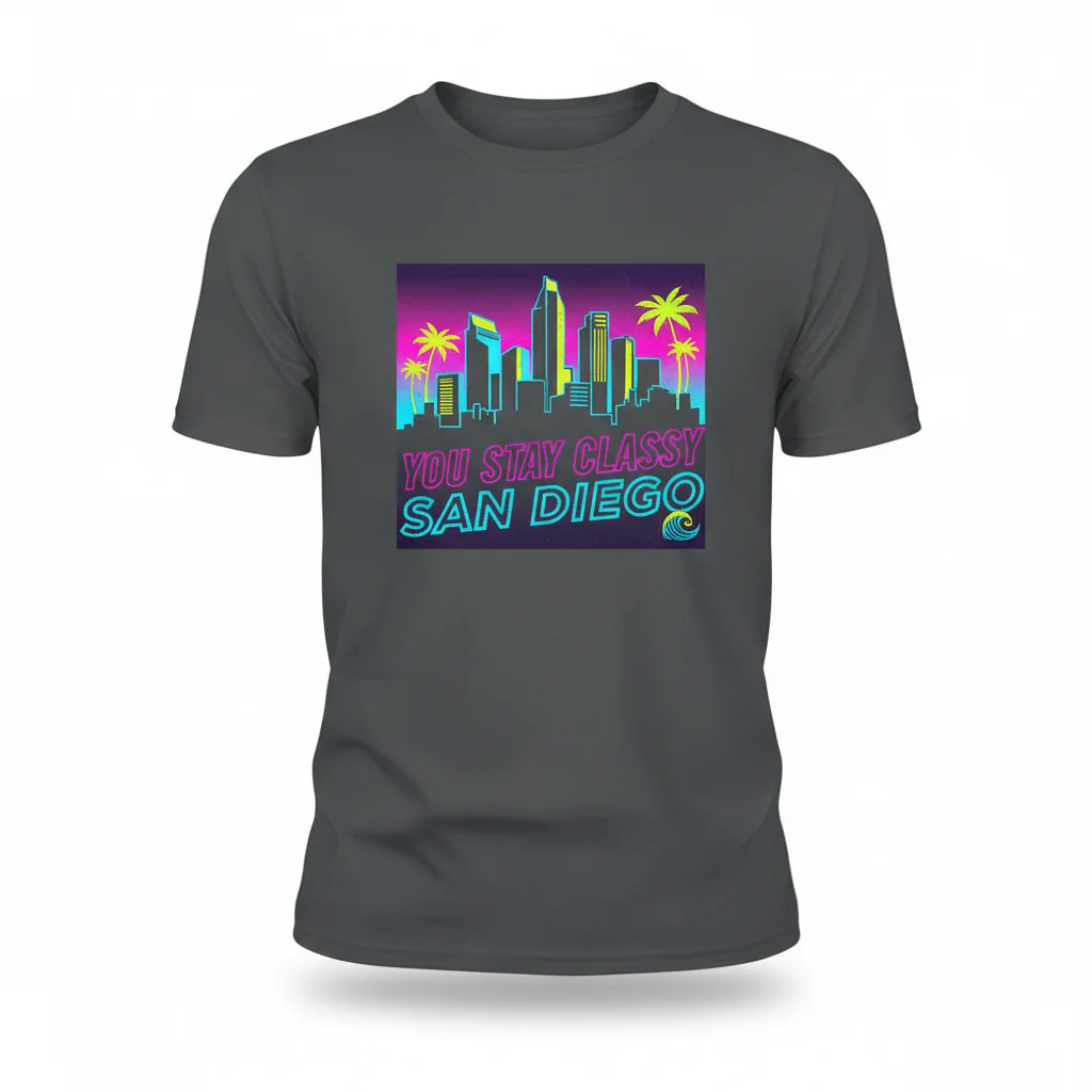 You Stay Classy San Diego T-Shirt - Essential Cotton Tee for Men & Women