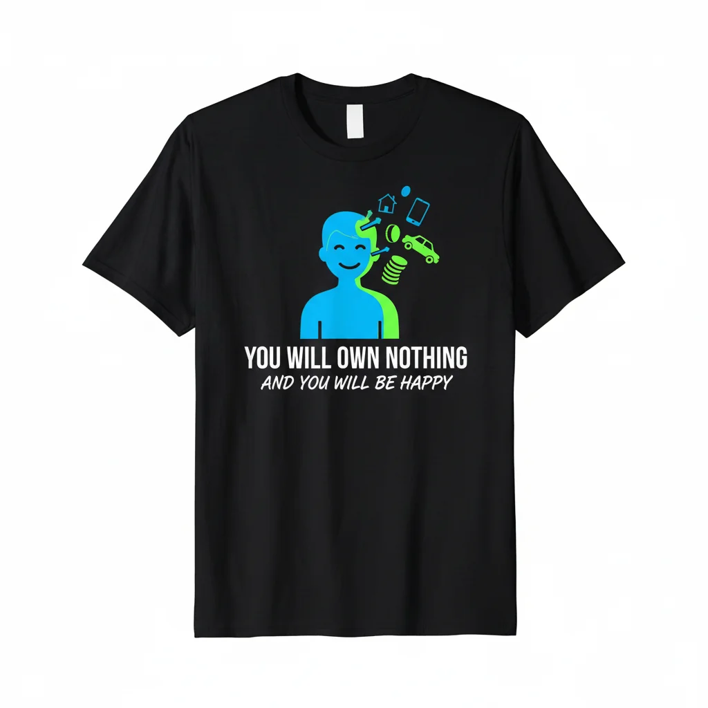 OWN Nothing. Be Happy. Essential Tee.