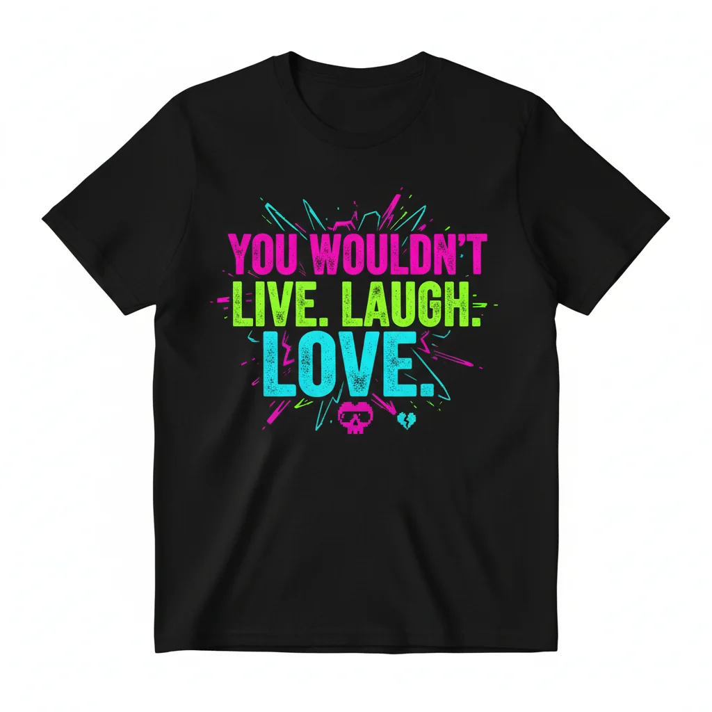 You Wouldn't Live Laugh Love Shirt – Unyielding Style & Lasting Comfort