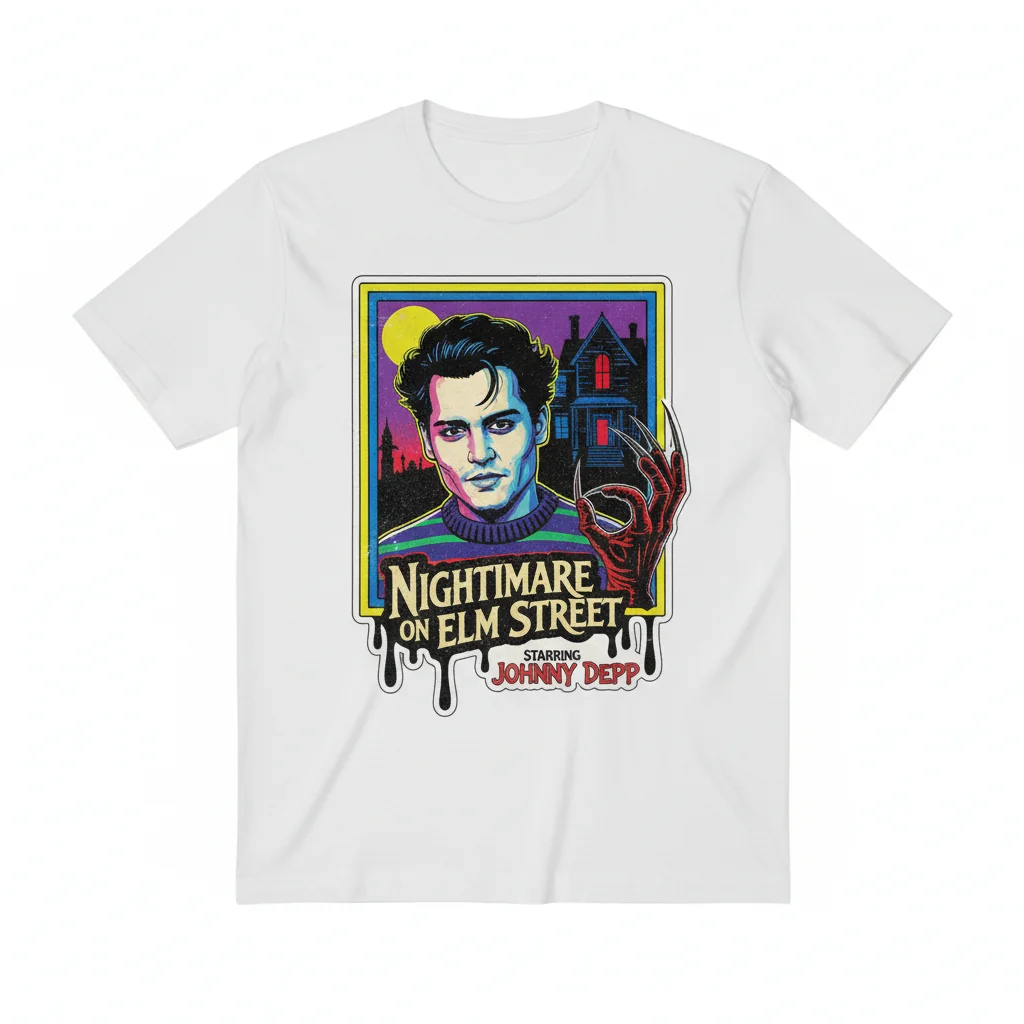 Young Johnny Depp & Elm Street Dreamer Tee