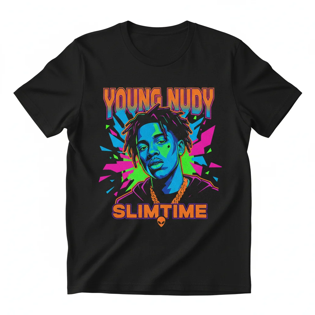 Young Nudy Rapper Hip Hop Graphic T-Shirt – Premium Cotton Tee