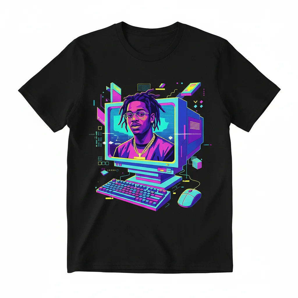 Young Thug Computer Essential T-Shirt – Premium Ring-Spun Cotton Tee