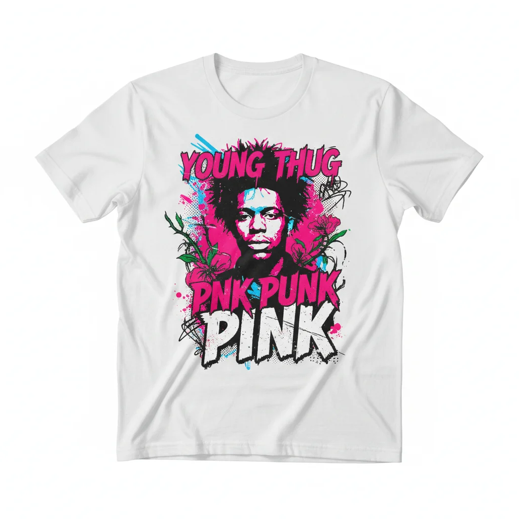 Young Thug Pnk Punk Pink Design Essential T-Shirt