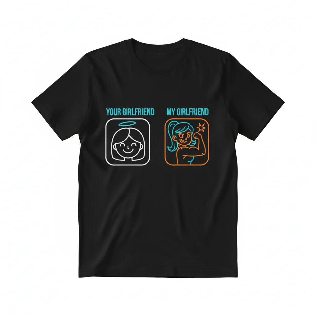 Your Girlfriend My Girlfriend Shirt - Funny Relationship Tee