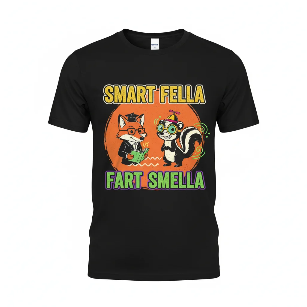 Smart Fella / Fart Smella Street Tee