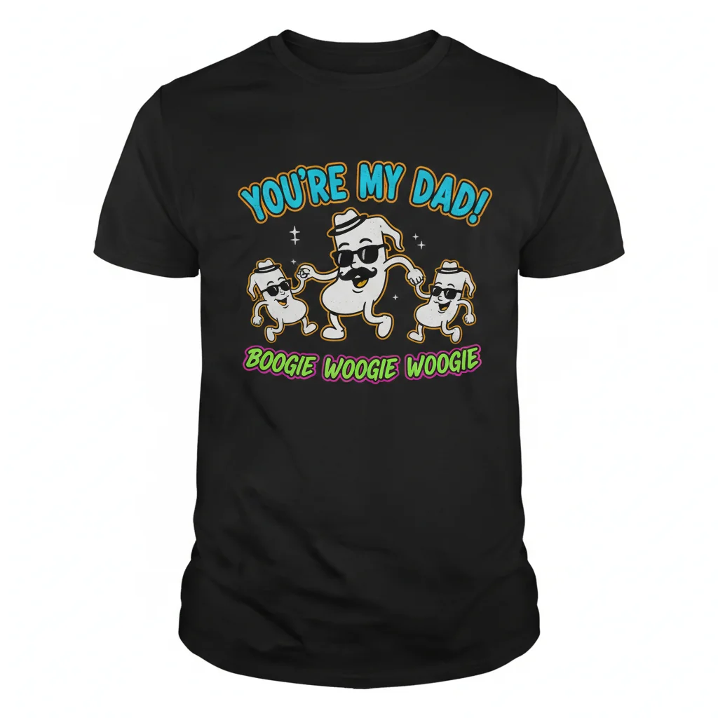 Boogie Woogie Dad Vibes Premium Tee