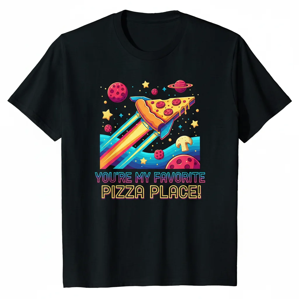 You're My Favorite Pizza Place! Unisex Graphic Tee