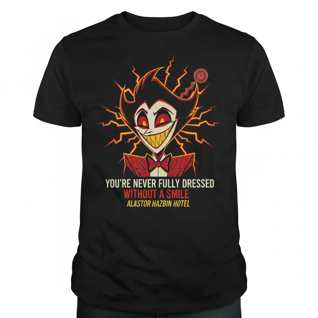Alastor 'Smile' Tee - Hazbin Hotel Essentials