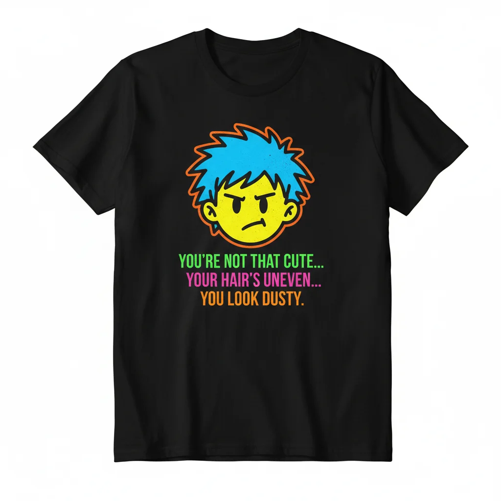 Dusty Vine Reference Meme T-Shirt - 'You're Not That Cute' Essential Tee
