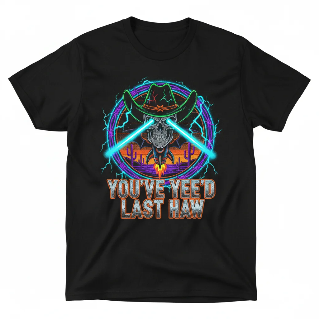 Embrace the Legend: 'You've Yee'd Your Last Haw' Premium Meme Tee