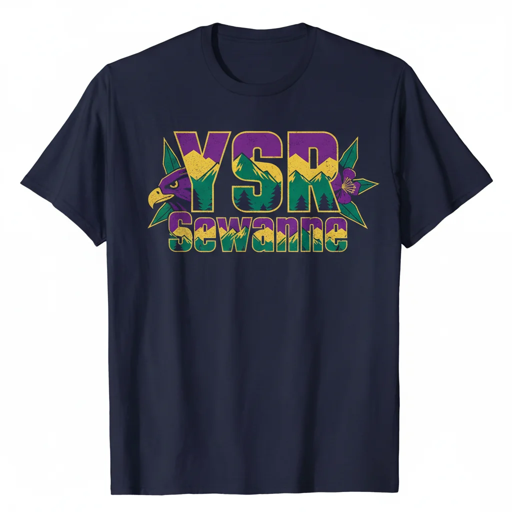 YSR Sewanee Essential T-Shirt – Premium Ring-Spun Cotton Tee for Comfort & Style