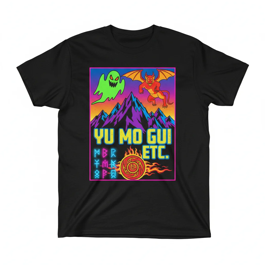 The "Yu Mo Gui Etc." Artistic Journey T-Shirt