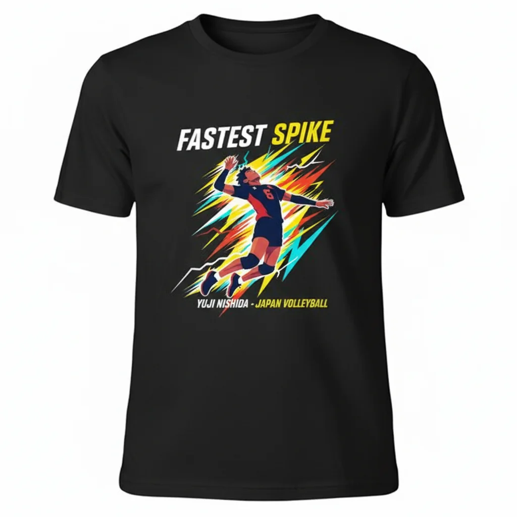 Yuji Nishida Japan Volleyball VNL Fastest Spike Essential T-Shirt