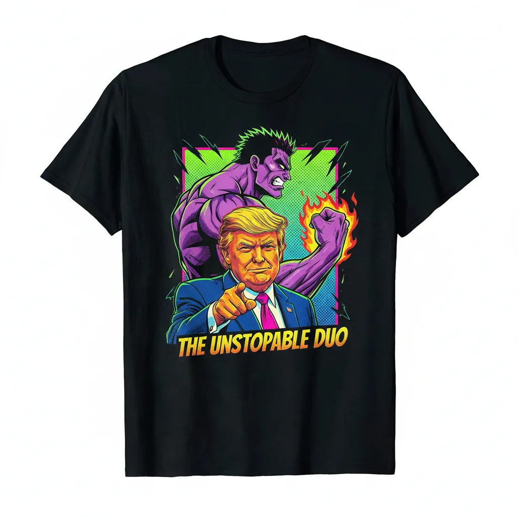 Yujiro Hanma & Donald Trump Essential T-Shirt: Unmatched Durability & Style