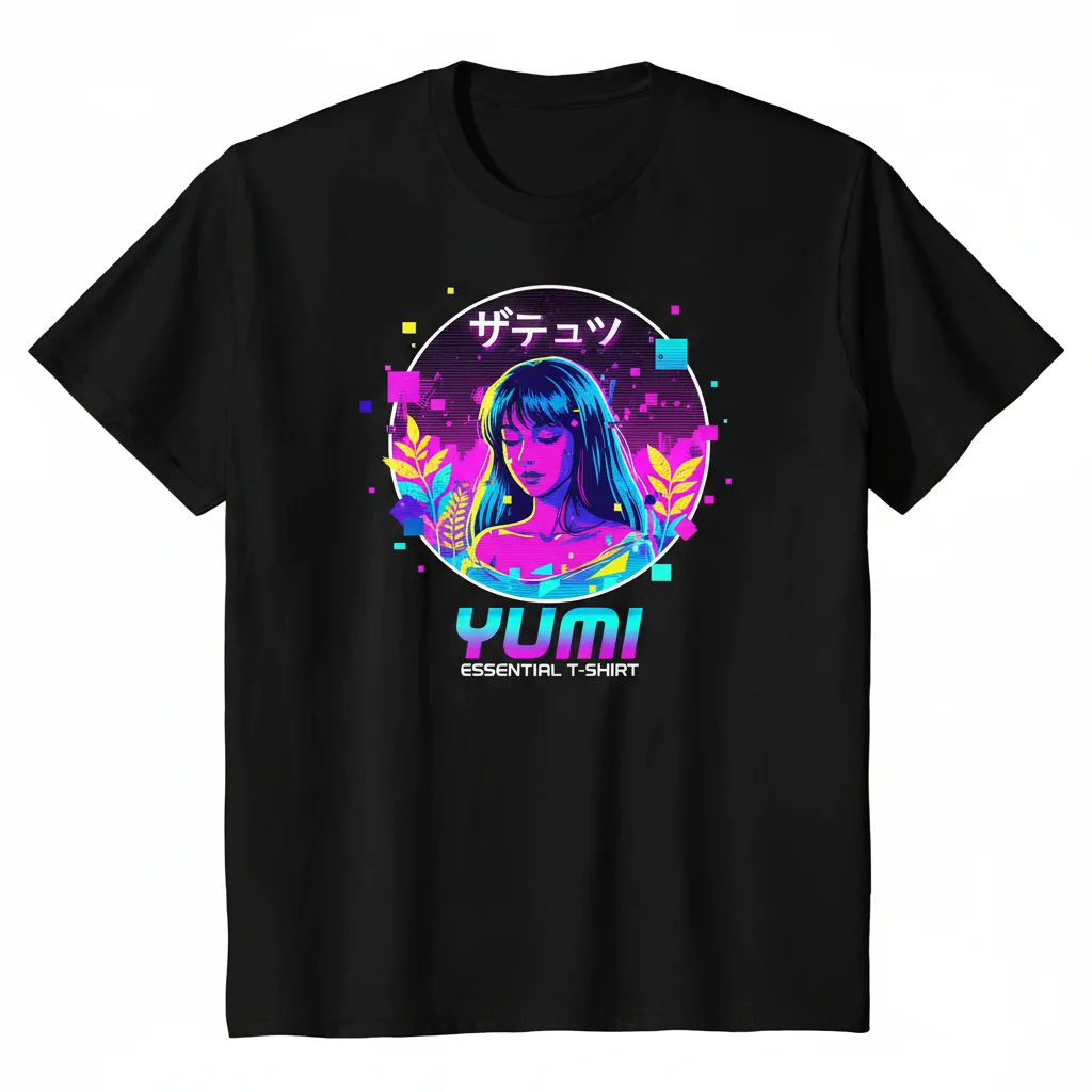 Yumi as a Memory Essential T-Shirt - Premium Ring-Spun Cotton Tee