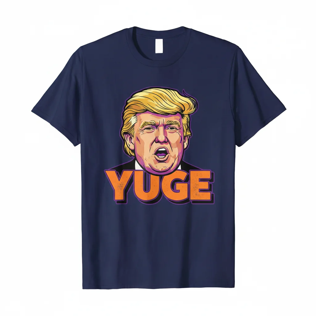 The 'Yuuge Trump' Tee: Essential Streetwear Statement
