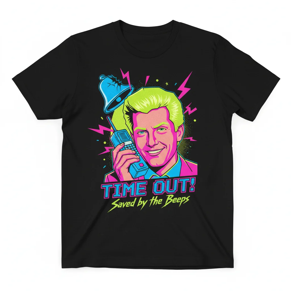 Zack Morris Saved by the Bell Vintage-Style T-Shirt – Ultra-Durable & Fade-Resistant