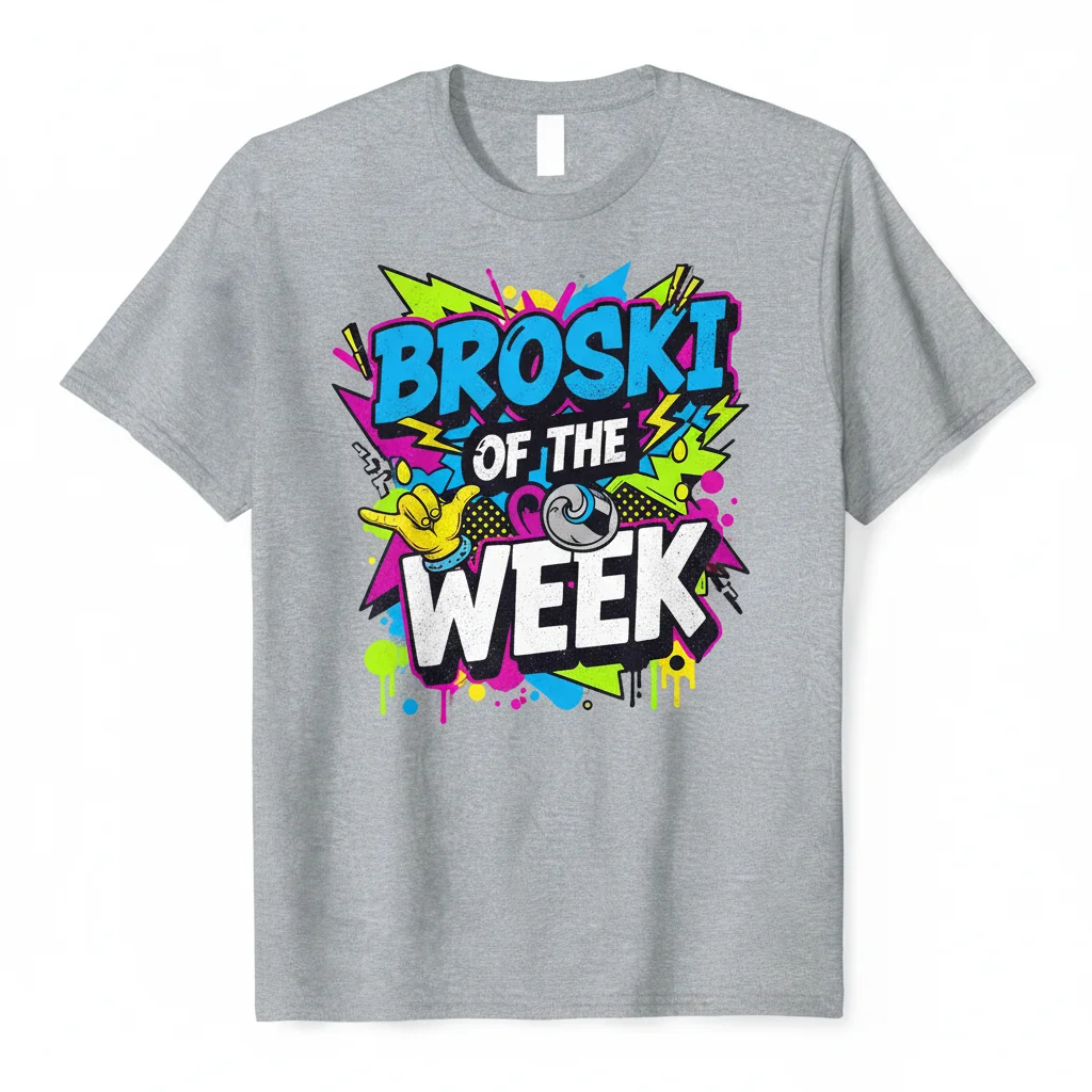 Zack Ryder Broski of the Week Premium Fan Tee