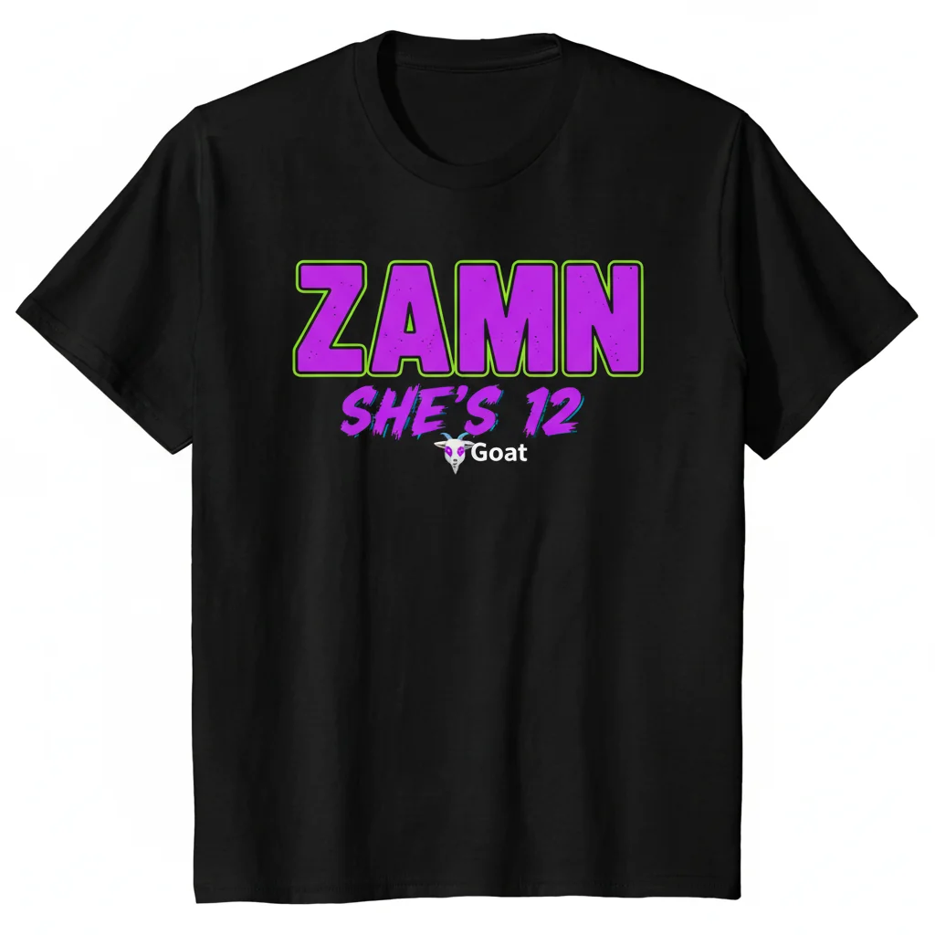 ZAMN. The '12' Essential Tee.