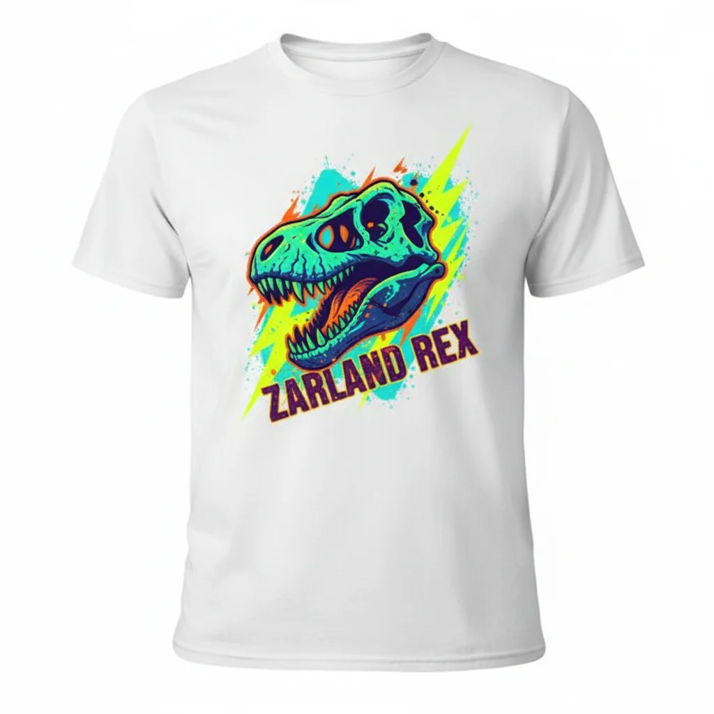 Zarland Rex Classic T-Shirt - Premium 100% Cotton Tee for Men & Women