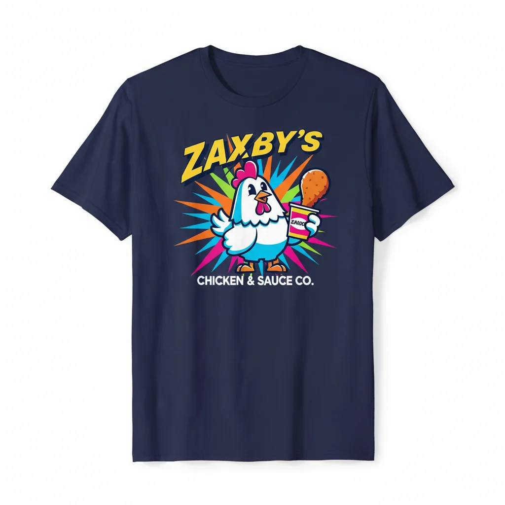 Zaxby's Iconic Vector Illustration Essential T-Shirt - Premium Cotton Tee