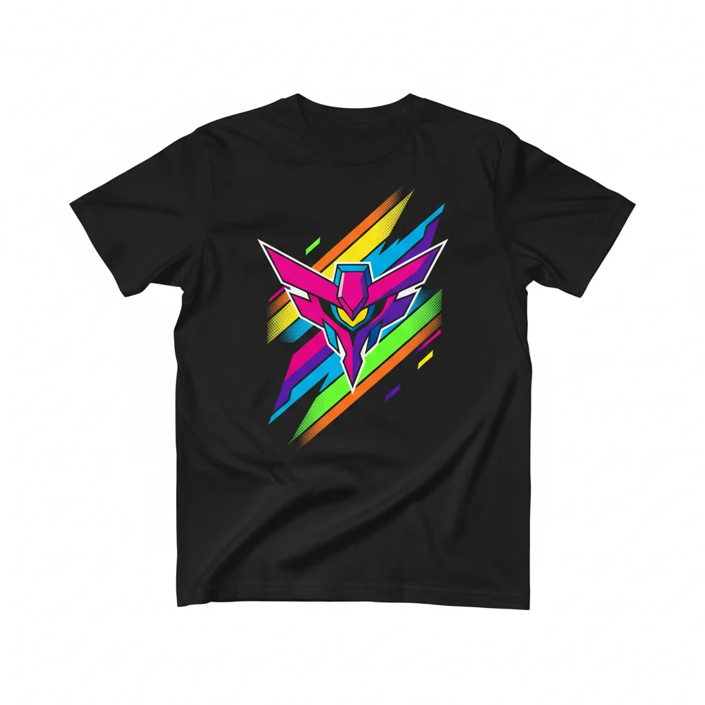 Zeon Gundam Flag Graphic T-Shirt - Official Mobile Suit Apparel