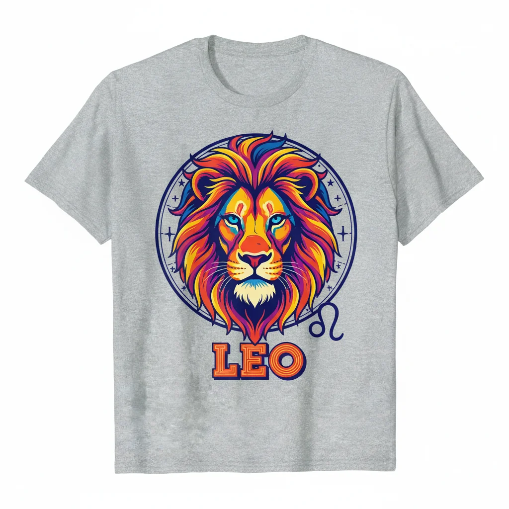 Camiseta Esencial Zodiaco Leo - Regalo Astrología Unisex