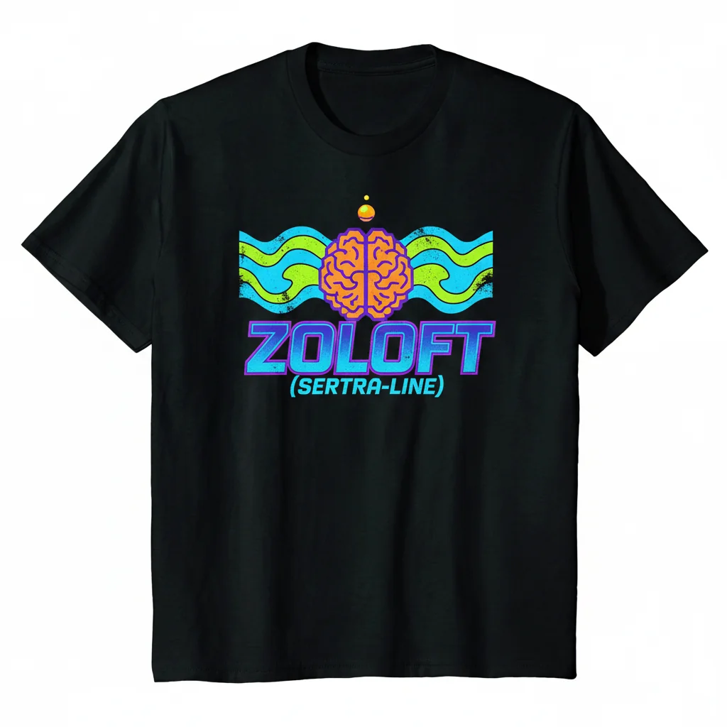 Zoloft Logo Street Tee – Iconic Comfort
