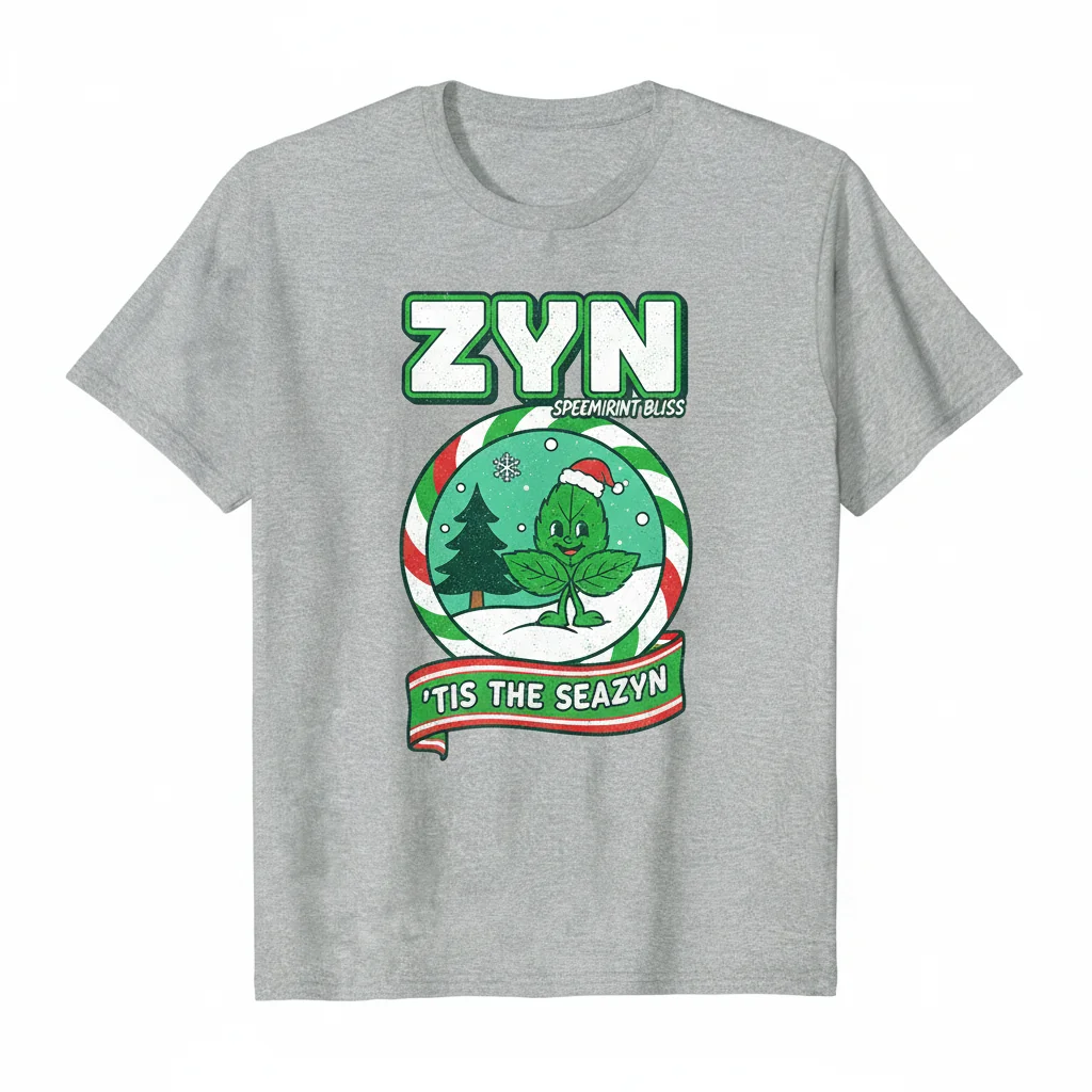 Zyn Spearmint ’Tis The Seazyn Shirt | Funny Inspired Graphic Tee